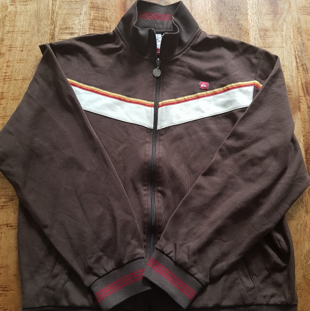 QuickSilver Zip-Up Sweater